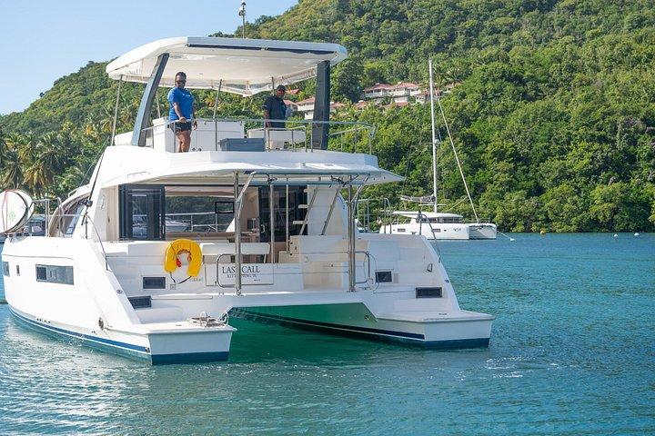 Private Full-Day Catamaran Martinique Trip