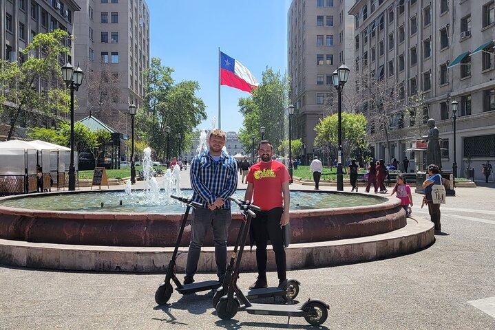 Electric Scooter City Tour ~ Discover Downtown - Santiago