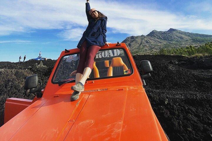 Mount Batur Jeep Tour og Hot Spring