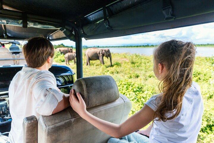 ゴールからのウダワラウェ国立公園での日帰り旅行