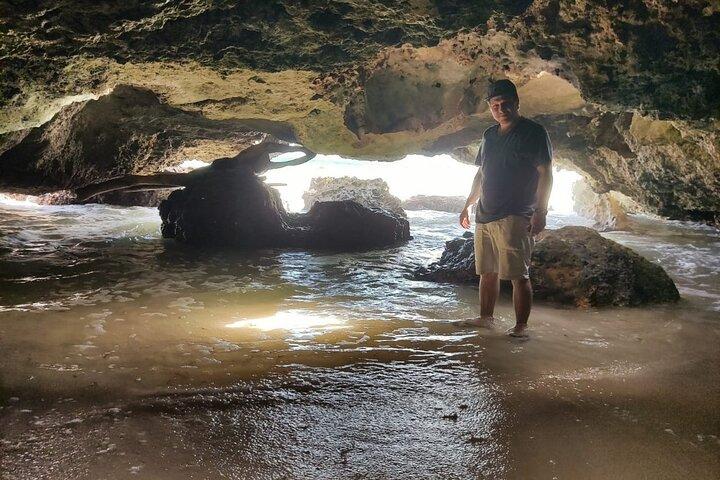 Private Erkundungstour durch die Höhlen und Ruinen von Cozumel mit mexikanischem Mittagessen