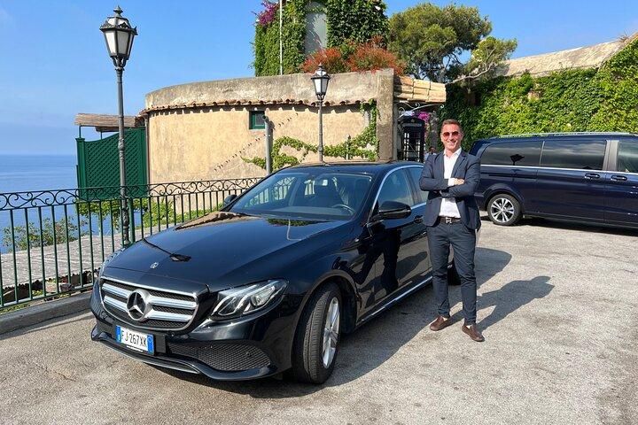 Transfer de carro privado de Positano para Sorrento