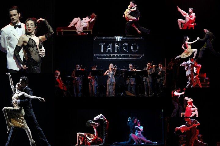 Tango Porteño Solo Show opcional Cena