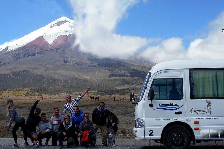 Privater Cotopaxi – Quilotoa – Quito – 1 Tag
