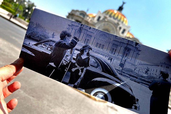CDMX の歴史的中心部を通るシネマとシリーズのウォーキング ツアー