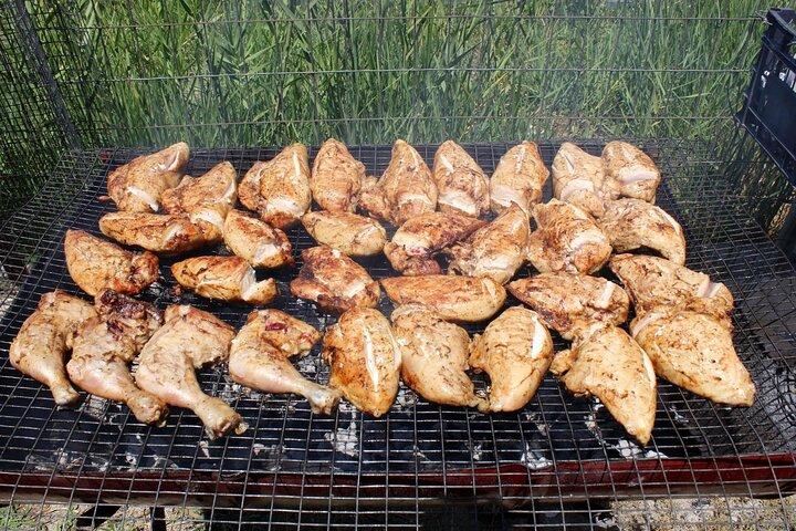 コーフス島とギリシャ本土のボートツアーとビーチBBQ
