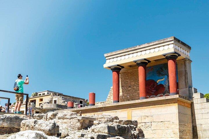 Knossos Palace og Heraklion guidet tur med transport