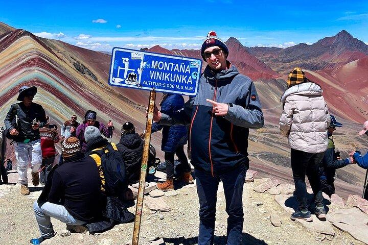 Rainbown Mountain Dagstur fra Cusco
