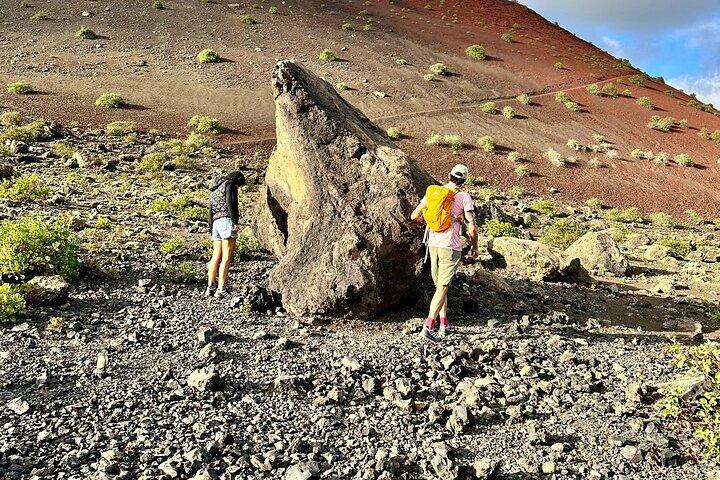 ティマンファヤ国立公園トレッキングと典型的なカナリア諸島の軽食