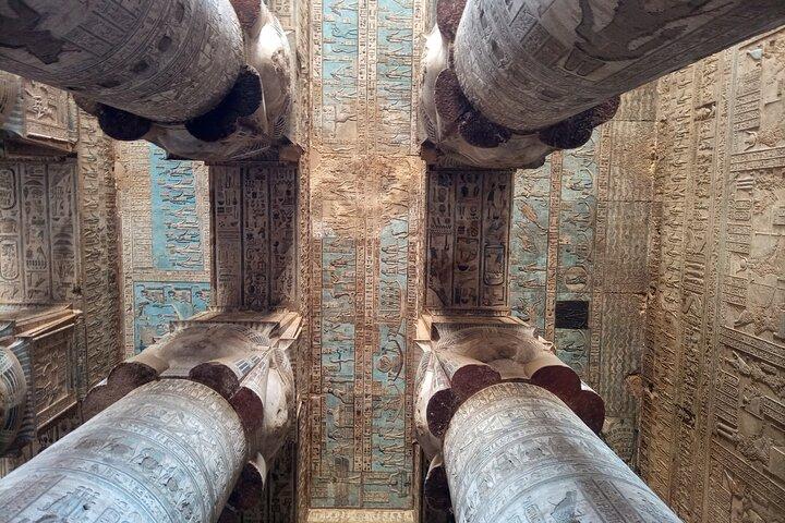 Dendera e Abydos de Luxor Excursão privada de dia inteiro