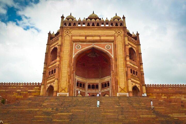 Trasferimento privato da Agra a Jaipur con Fatehpur Sikri