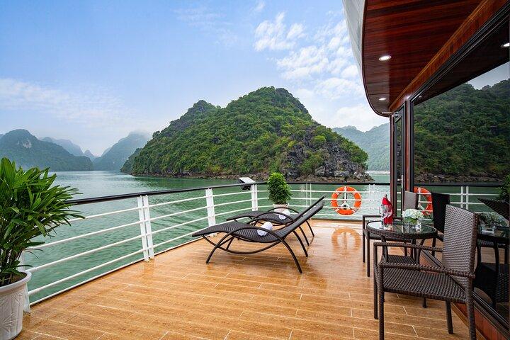2-Day Luxury Halong & Lan Ha Bay Aspira Cruise from Hanoi