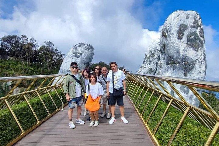 GOLDEN BRIDGE BA NA HILLS＆MARBLEMOUNTAINへのプライベート往復送迎