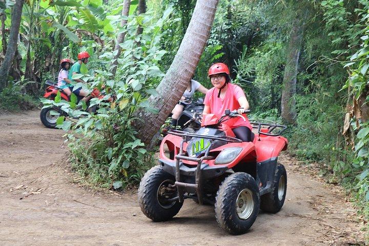 バリ ATV クワッド バイク アドベンチャーとシュノーケリング ツアー