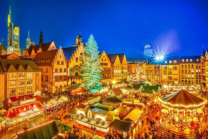 Visite privée historique de Noël à pied à Francfort
