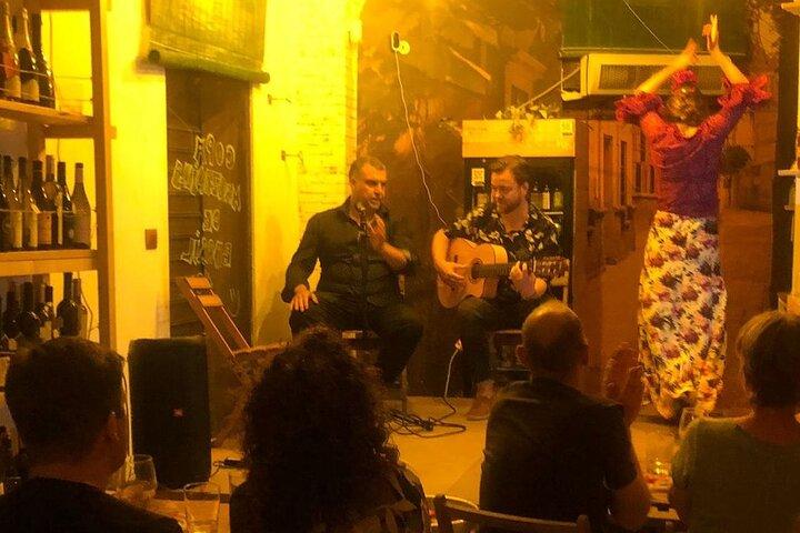 Show Flamenco con degustación de vinos y tapas en Bodega La Jara