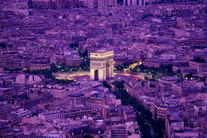 Arc de Triomphe Rooftop Tickets - Optional Private Guide
