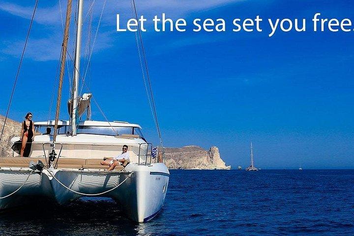 Private Sunset Cruise with Full Greek Dinner