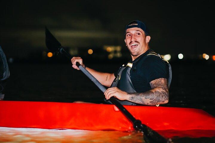 LED Bio Comb Jelly Clear Bottom Kajak- oder Paddleboard-Tour!