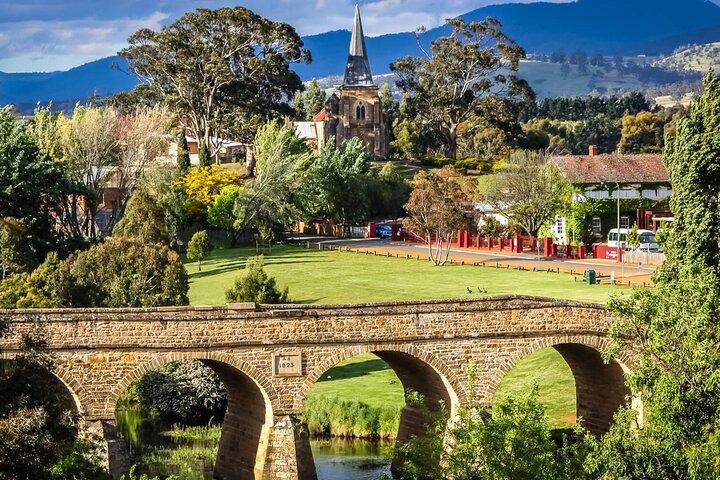 Dagstur i Mount Field, Mount Wellington, Bonorong Wildlife Sanctuary och Richmond