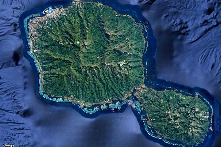 タヒチ・ヌイ > 終日プライベートツアー、東海岸と西海岸（7時間）