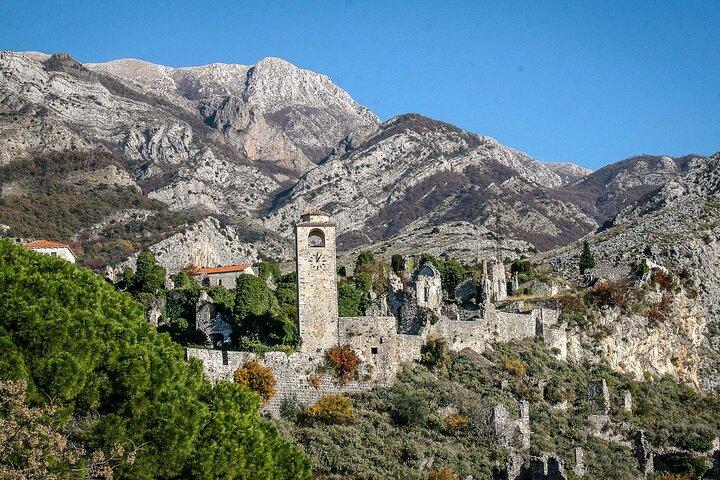 Tour privato di un giorno di Stari Bar & Ulcinj, Montenegro da Tirana