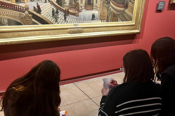 子供と家族のためのパリの優先入場オルセー美術館プライベート ツアー