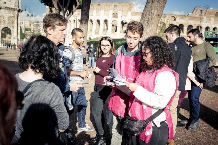 Tour guidato per piccoli gruppi del Colosseo, del Foro e del Palatino