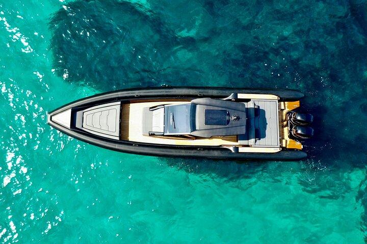 Ios & Mykonos 10 hours Private Cruise with Snacks