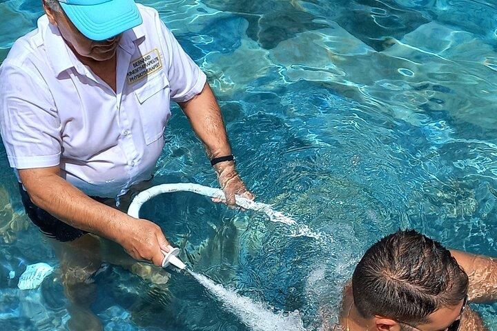 1-Heure de osteopathie en Piscine à Marrakech.