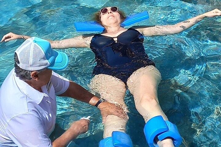 1-Heure de osteopathie en Piscine à Marrakech.