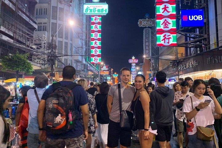 Tuk-tuk-tur Bangkok by Night med Chinatown-måltid og hoteloverførsler