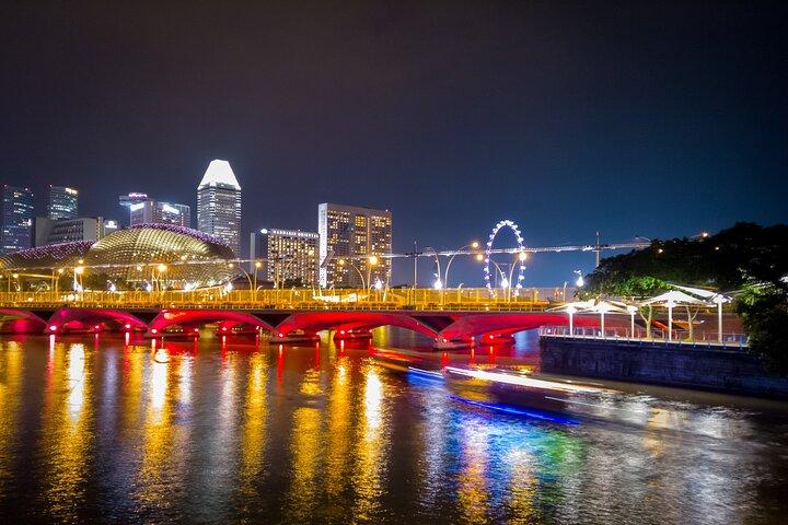 Privat tur: Nighttime Sightseeing med River Cruise