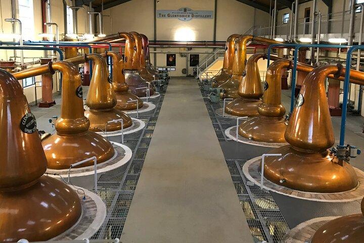 Visite privée d'une journée complète du whisky dans le Speyside