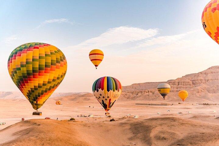 Luftballongfärd: Som en hök på Luxors himmel