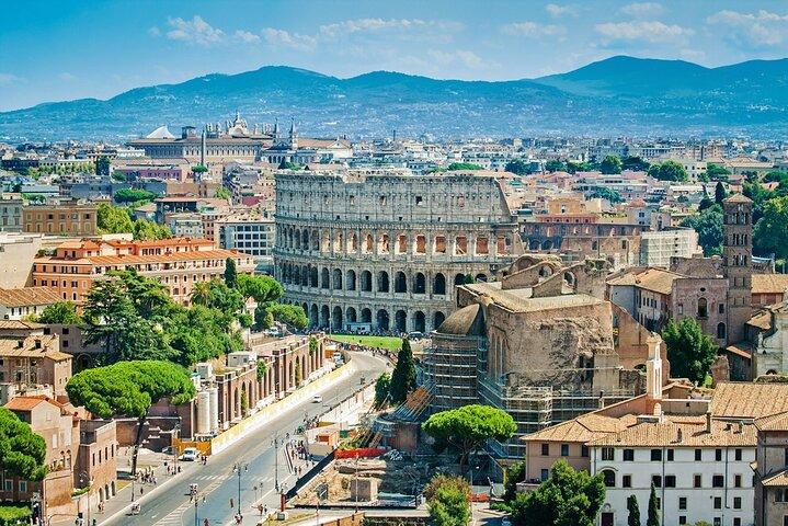 Tour guidato per piccoli gruppi del Colosseo, del Foro e del Palatino