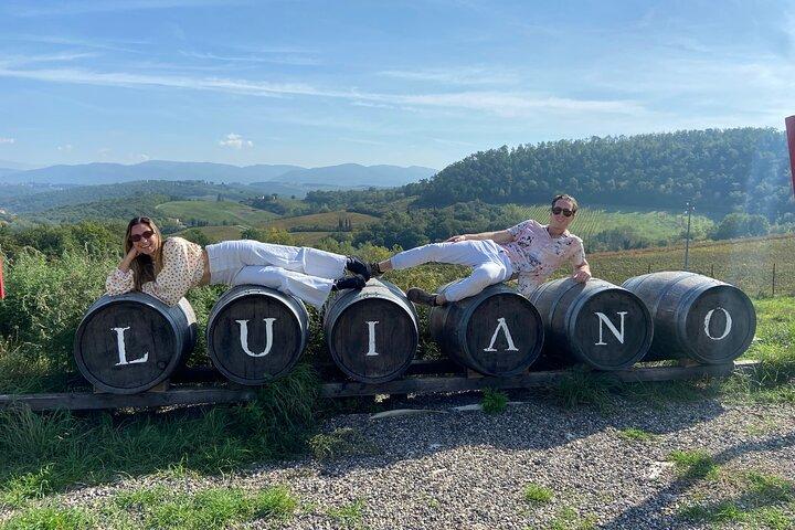Passeio de sidecar em Florença e Chianti com degustação de vinhos e almoço