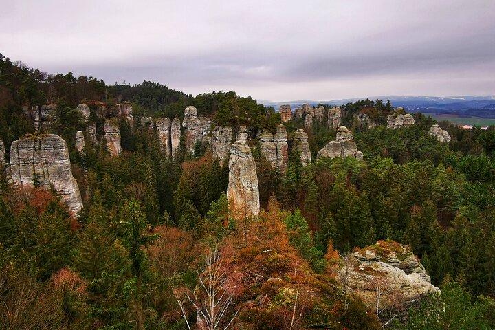 Heldagsvandring i Bohemian Paradise: Hrubá Skála nära Prag