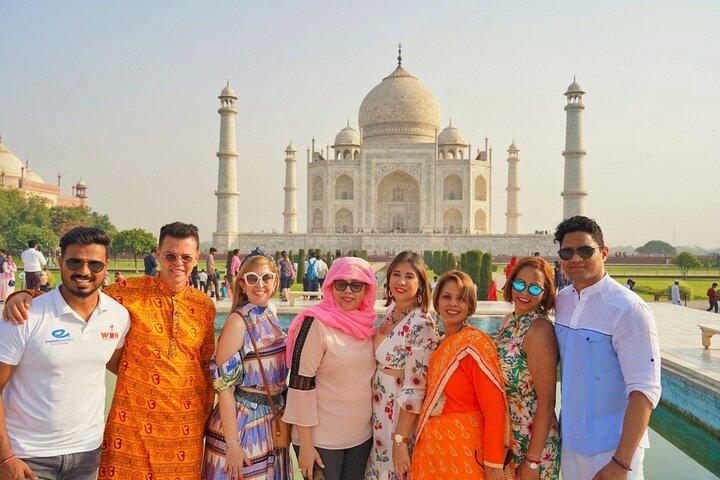 Taj Mahal-tour vanuit Jaipur per privéauto en professionele gids.