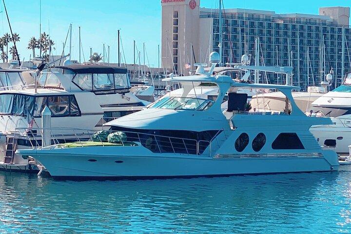 Excursão de barco particular de meio dia pela ilha de 62 pés na Baía de San Diego
