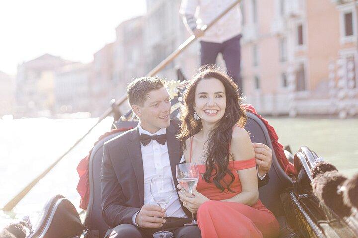 Photoshoot romântico em Veneza