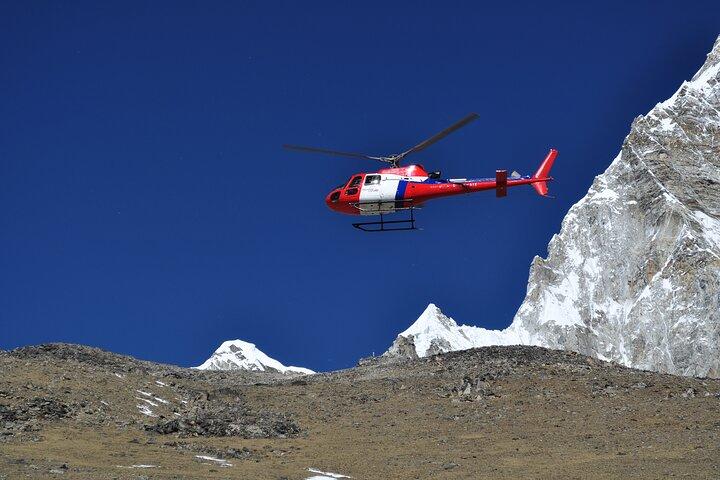 Tour del campo base dell'Everest e punto panoramico in elicottero da Katmandu