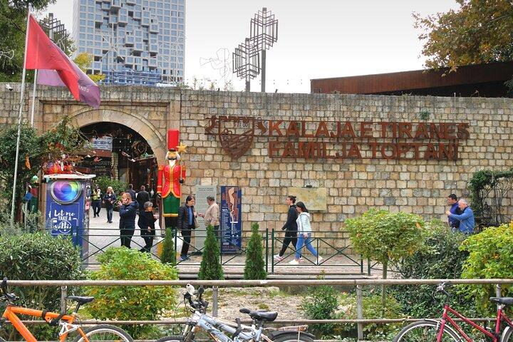 Privat arv gåtur i historiske Tirana
