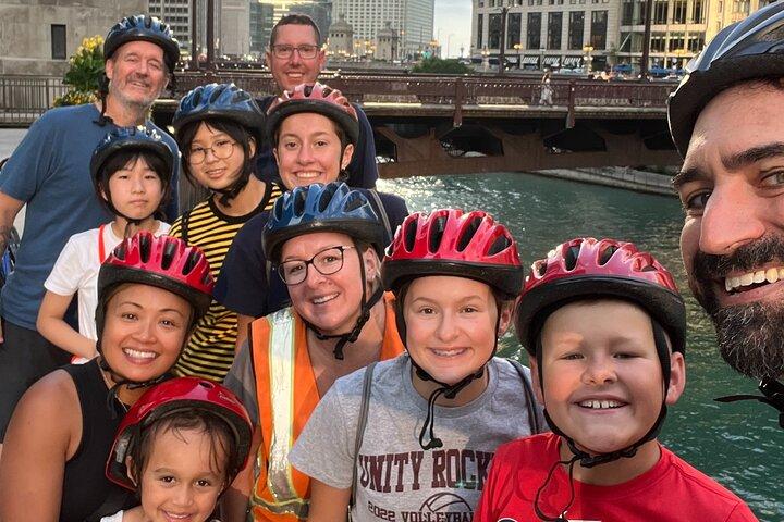 Tour gastronomico e in bicicletta per famiglie di Chicago con le principali attrazioni