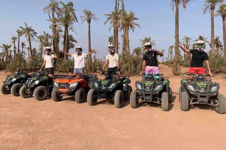 Marrakech : Volo in mongolfiera, colazione berbera & quad & cammello
