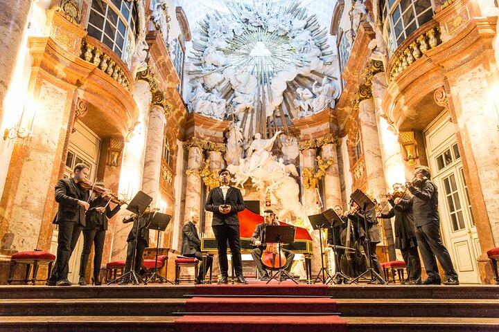 Klassisk koncert Vivaldi 4 sæsoner i Karlskirche Wien