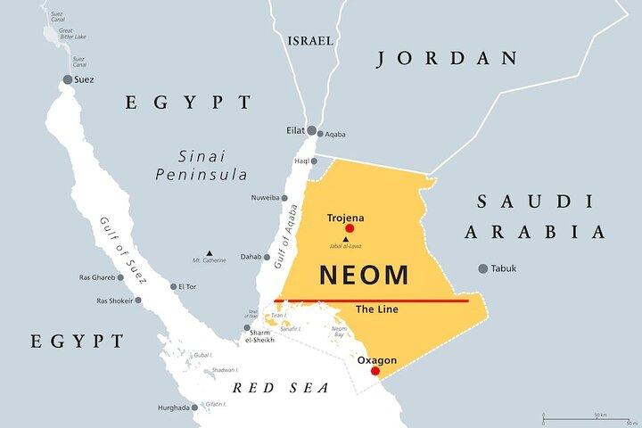 Privat transfer till NEOM från Amman (AMM) eller Aqaba (AQJ) Flygplats