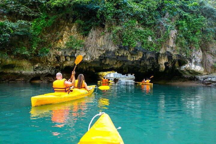 De Hanoi/Cat Ba: Lan Ha-Ha Long Bay Excursion d'une journée en bateau