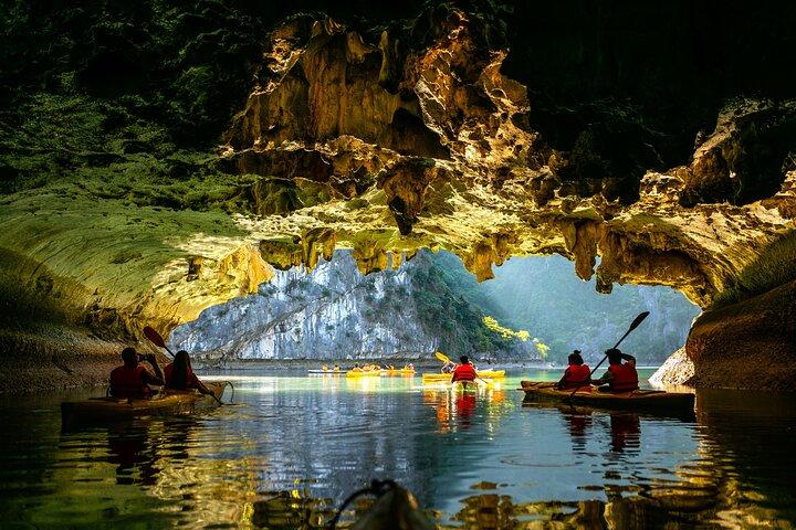De Hanoi/Cat Ba: Lan Ha-Ha Long Bay Excursion d'une journée en bateau