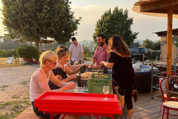 Visite des vins de Toscane à Pise en van